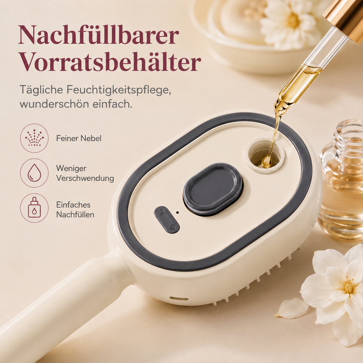 Luméra - Glow & Care Kopfhautbürste