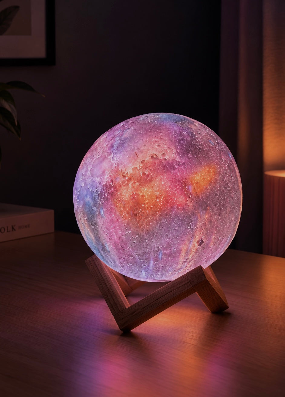 GalaxyGlow™ Mondlampe – 16 Farben Ambient Light