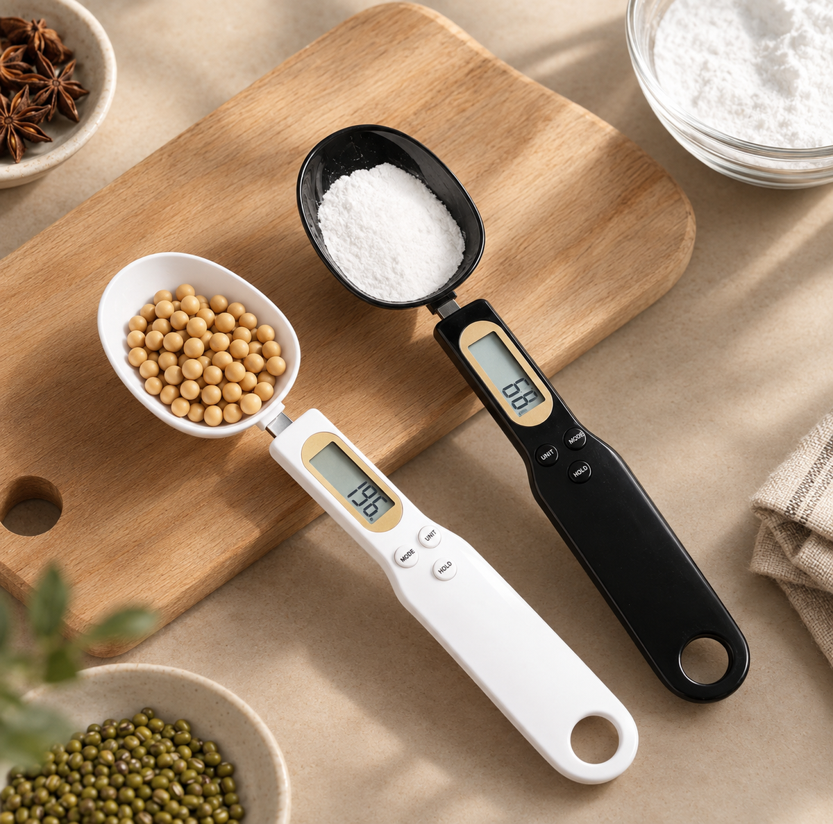 SmartScoop™ – Digitale Messlöffel-Waage