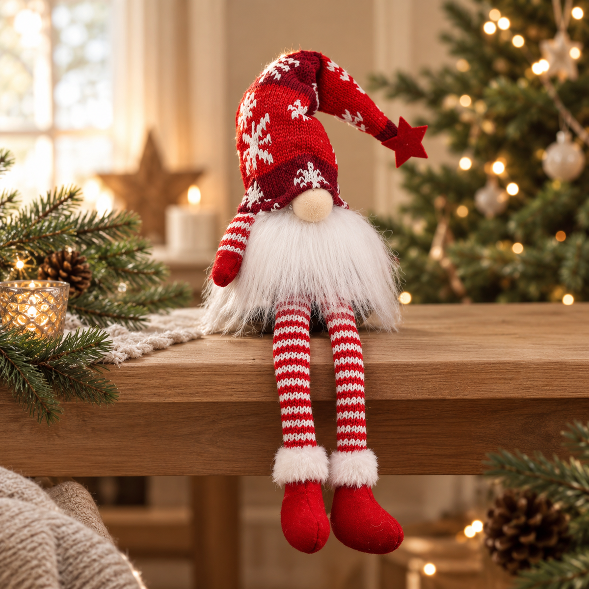 Weihnachtliche Deko-Wichtel