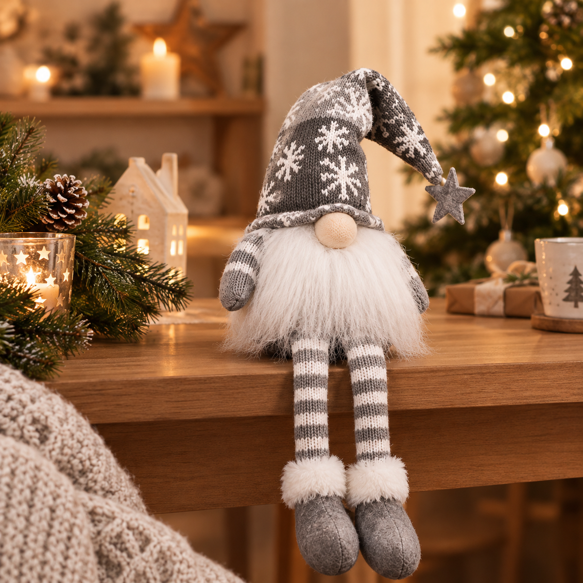 Weihnachtliche Deko-Wichtel