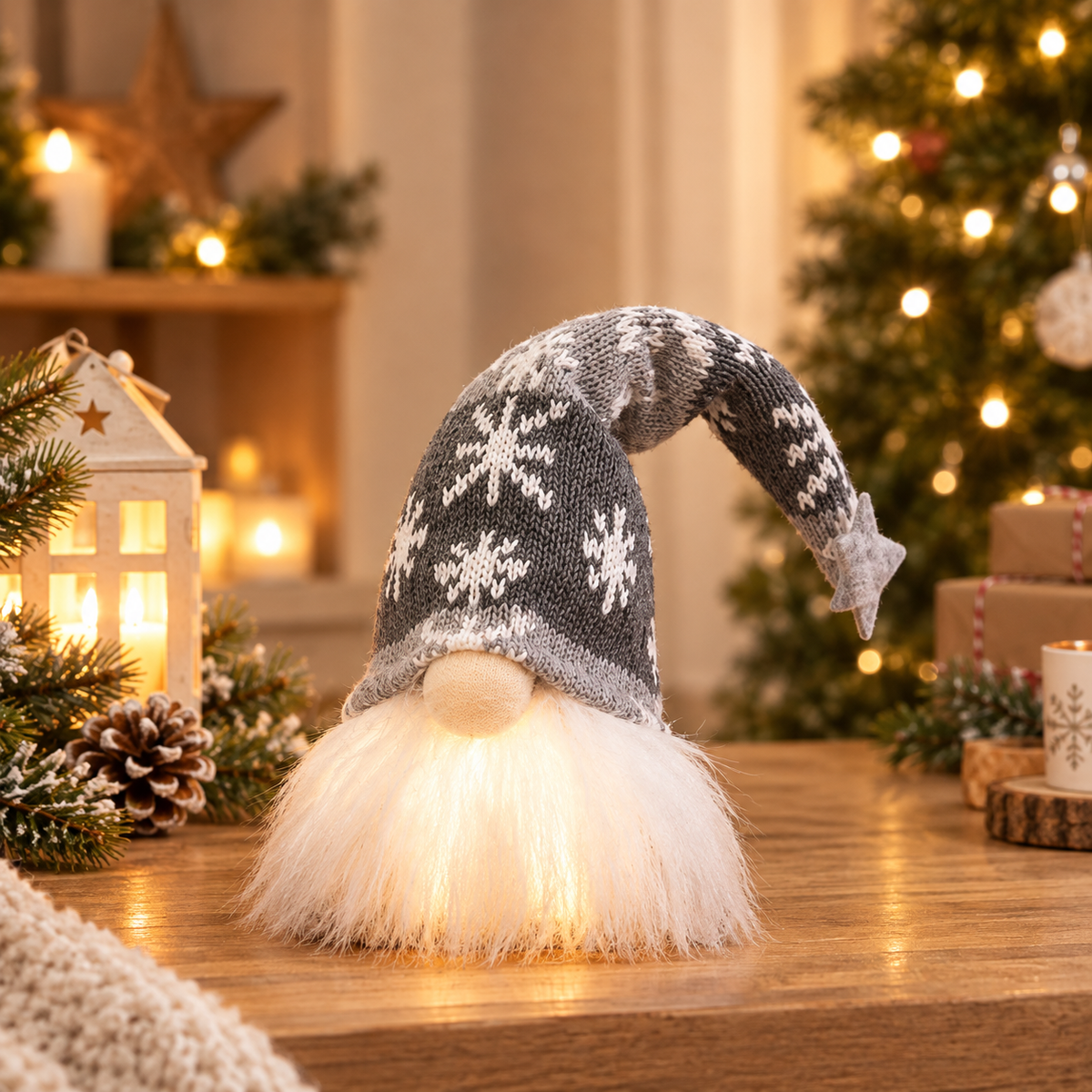 Weihnachtliche Deko-Wichtel