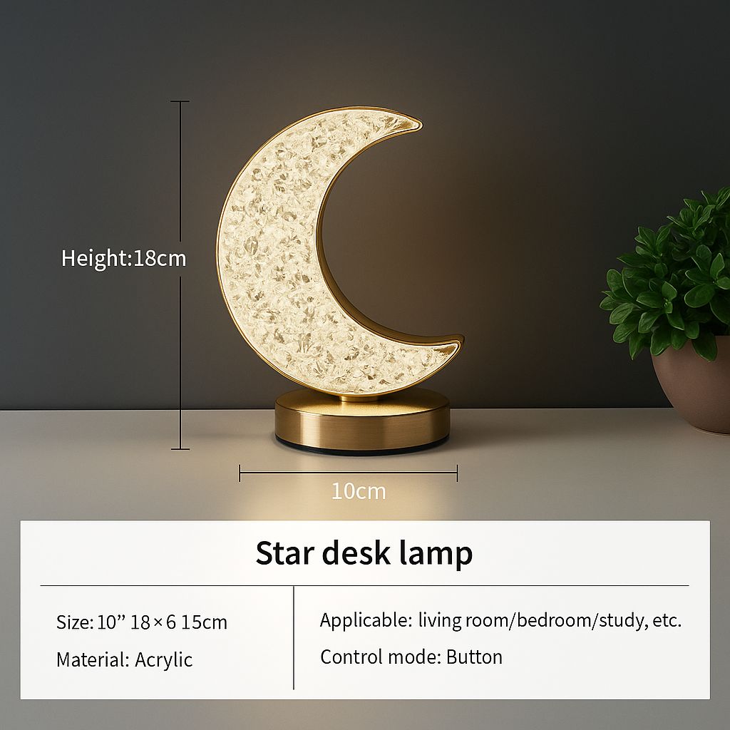 Moon & Star Touch Light