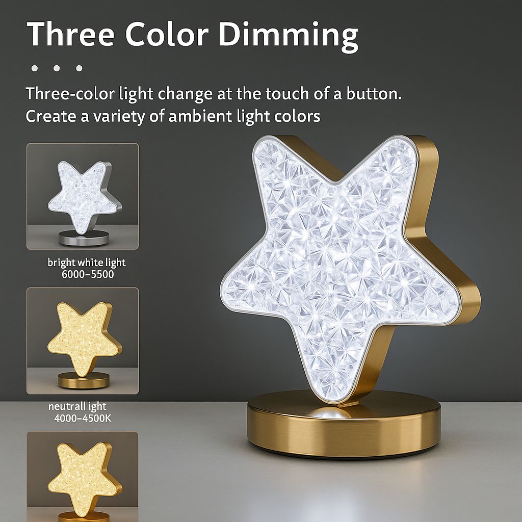 Moon & Star Touch Light