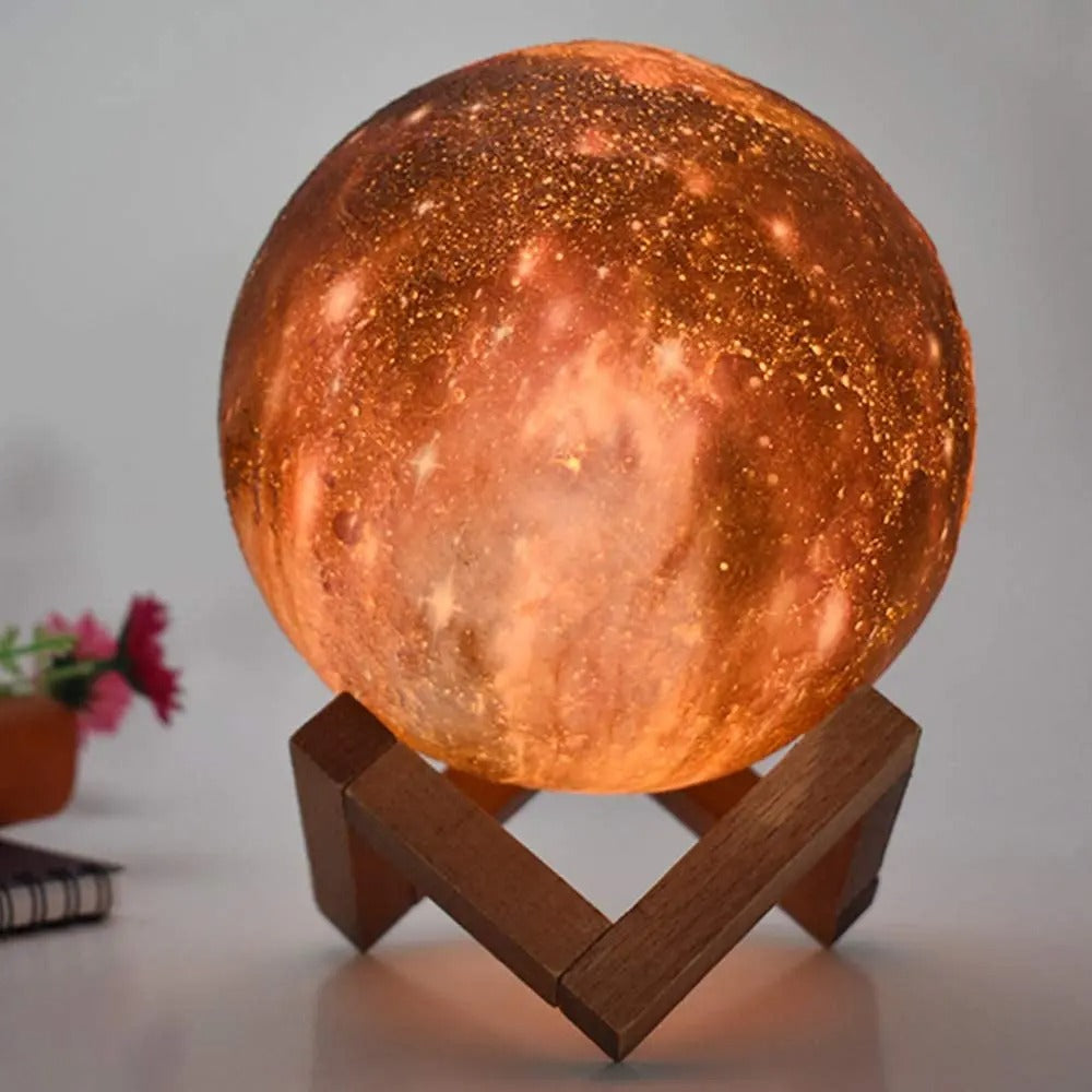 GalaxyGlow™ Mondlampe – 16 Farben Ambient Light