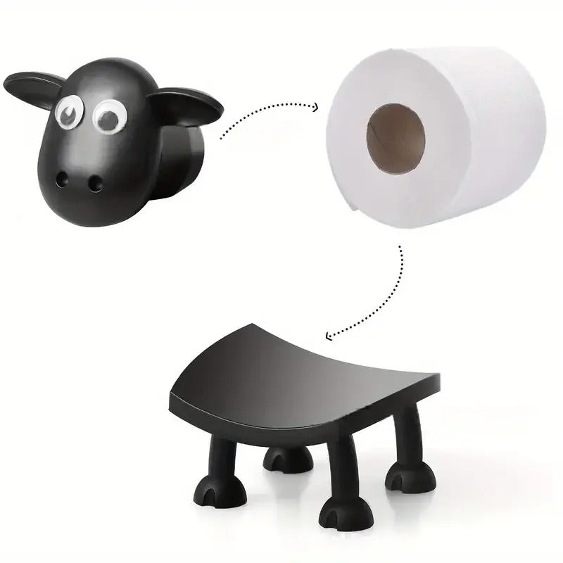 Rolli das Schaf – Der witzige Toilettenpapier-Halter